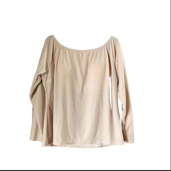 NWT Soft Surroundings Secret Support Velvet Long Sleeve Top Size 2X - Picture 1 of 14